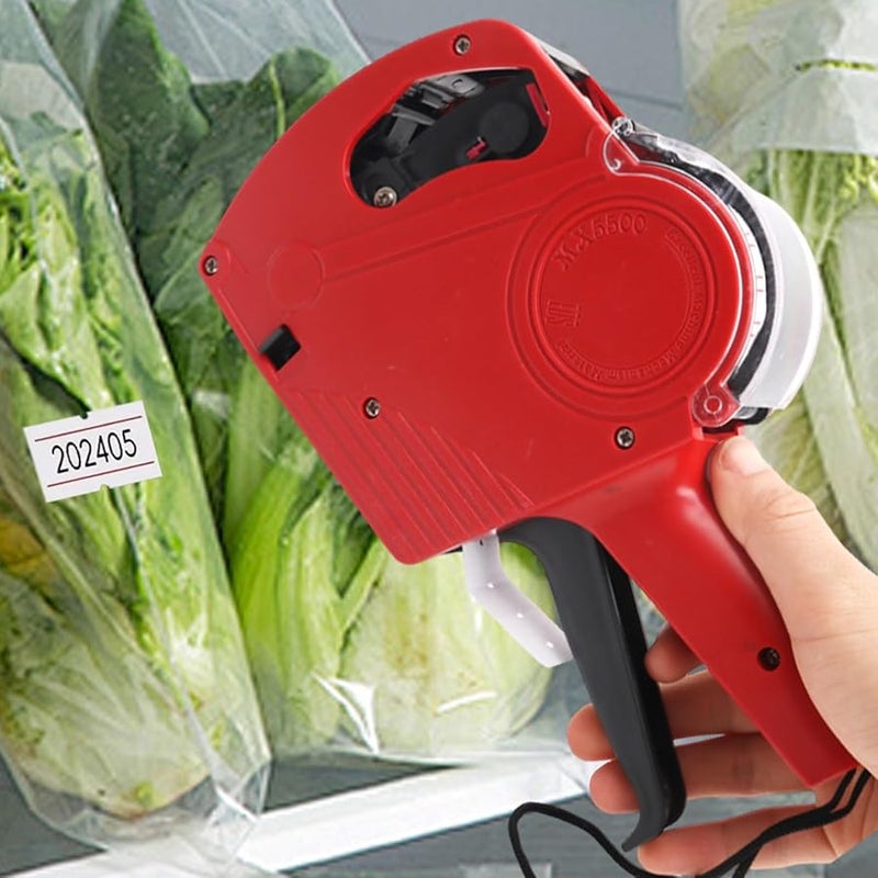 Handheld Labeling Machine Multi Function Code Tagging Pricing Labeler For Supermarket Cafe - Image 3